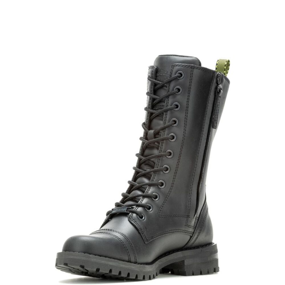 Harley-Davidson Womens Walsen 8" Electric Black Boots (NWT) - Picture 5 of 7